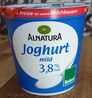 Mängden socker i Jogurt mild 3,8 % Fett