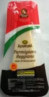 Mängden socker i Parmigiano Reggiano Parmesan, 24 Monate gereift (Bio)