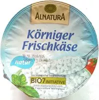 Mängden socker i Körniger Frischkäse natur