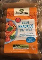 Mängden socker i Vegane Knackies aus Saitan