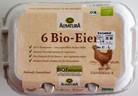 Mängden socker i 6 Bio-Eier