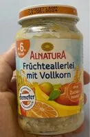 Mängden socker i Früchteallerlei mit vollkorn