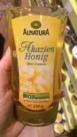 Mängden socker i Alnatura Bio Akazien Honig 350 g