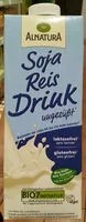 Mängden socker i Alnatura Soja Reis Drink Natur, Natur
