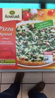 Mängden socker i Pizza mit Spinat
