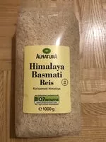 Mängden socker i Himalaya Basmati Reis