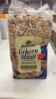 Mängden socker i Muesli aux grains anciens