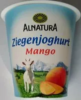 Mängden socker i Ziegenjoghurt Mango