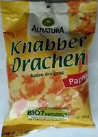 Mängden socker i Knabber Drachen Paprika