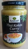 Mängden socker i Thai Kokos Curry