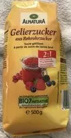 Mängden socker i Gelierzucker 2:1