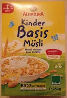 Mängden socker i Kinder Basis Müsli