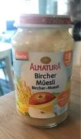 Mängden socker i Bircher Müesli