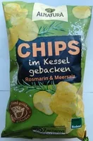 Mängden socker i Chips romarin & sel de mer