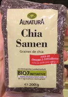 Mängden socker i Bio Chiasamen