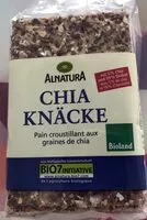 Mängden socker i Bio Chia Knäcke