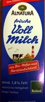 Mängden socker i Frische Vollmilch länger haltbar