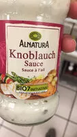 Mängden socker i Sauce à l'ail bio