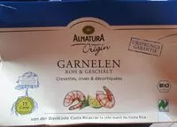 Mängden socker i Crevettes, crues & décortiquées