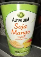 Mängden socker i Alnatura Soya Mango