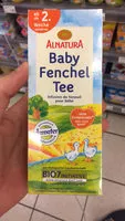 Mängden socker i Infusion de fenouil pour bébé