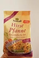 Mängden socker i Hirse Pfanne, Orientalische Art