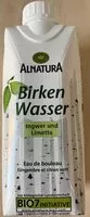 Mängden socker i Birkenwasser Mit Ingwer Und Limette