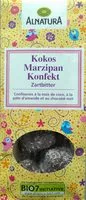 Mängden socker i Kokos Marzipan Konfekt Zartbitter