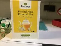 Mängden socker i Fenchel Anis Kümmel Tee