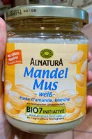 Mängden socker i Mandelmus weiß