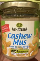 Mängden socker i Cashew Mus / Purée de noix de cajoux