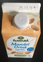Mängden socker i Mandel Drink