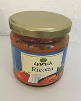 Mängden socker i Alnatura Ricotta Tomatensauce , ("neue Rezept. ..