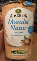Mängden socker i Mandel Natur vegan