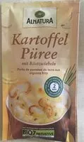 Mängden socker i Kartoffelpüree mit Röstzwiebeln (Bio)