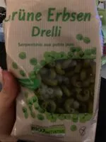 Mängden socker i Nudel,  Grune Erbsen Drelli