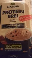 Mängden socker i Protein-Porridge Dattel & Kakao