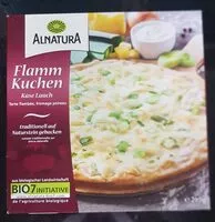 Mängden socker i Flamm Kuchen Käse Lauch