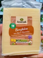 Mängden socker i Bergkäse aus Alpen-Heumilch