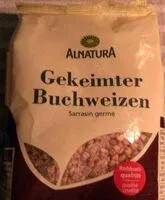 Mängden socker i Gekeimter buchweizen