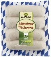 Mängden socker i Münchner Weißwurst