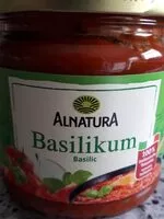Mängden socker i Tomatensauce Basilikum