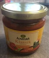 Mängden socker i Bio Tomatensauce Klassik ohne Knoblauch