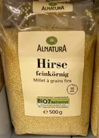 Mängden socker i Hirse feinkörnig