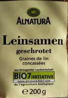 Mängden socker i Leinsamen geschrotet