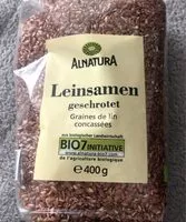 Mängden socker i Leinsamen, geschrotet