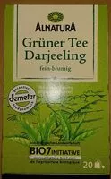 Mängden socker i Grüner Tee Darjeeling