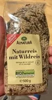 Mängden socker i Naturreis mit Wildreis