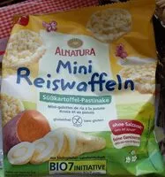 Mängden socker i Mini-galettes de riz, patate douce et panais