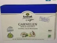 Mängden socker i Alnatura crevettes crues décortiquées